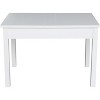 International Concepts Table With Lift Up Top For Storage, White - 3 of 4