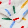 50"x60" Holiday Sprinkles Fuzzy Kids' Throw Blanket White - Pillowfort™ - 3 of 3