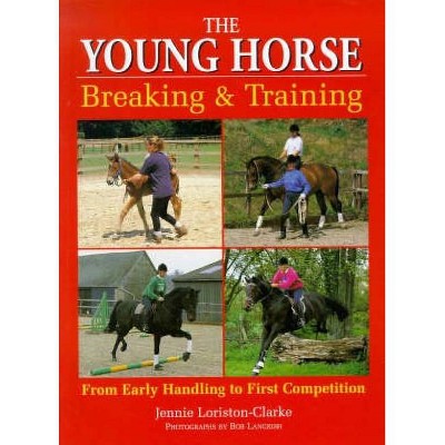 The Young Horse - (Breaking and Training) by  Jennie Loriston-Clarke & Bob Langrish (Paperback)