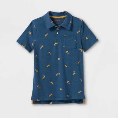 Boys' Knit Polo Short Sleeve Shirt - Cat & Jack™