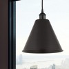 Edison Cone - 1 Light Cord Hung Mini Pendant In Industrial Style-14.75 Inches Tall and 12 Inches Wide - 2 of 2