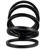 Sagebrook Home Metal Slinky Ring Sculpture - Contemporary Abstract Creative Aluminum Slinky Statue for Home or Office - image 3 of 4