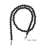 Unique Bargains Faux Pearl Handbag Strap Black 1 Pc - 2 of 4