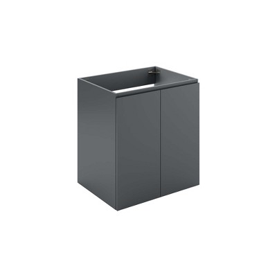 Modway Vitality 24Inch Wall-Mount Bathroom Vanity