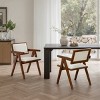Art Leon Set of 2 Modernist Dining Chair Inspired by Capitol Complex Chairs - 2 of 3