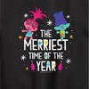 Boys' - Trolls - The Merriest Time Of The Year Poppy and Branch Graphic Long Sleeve Fleece Sweatshirt - 2 of 4