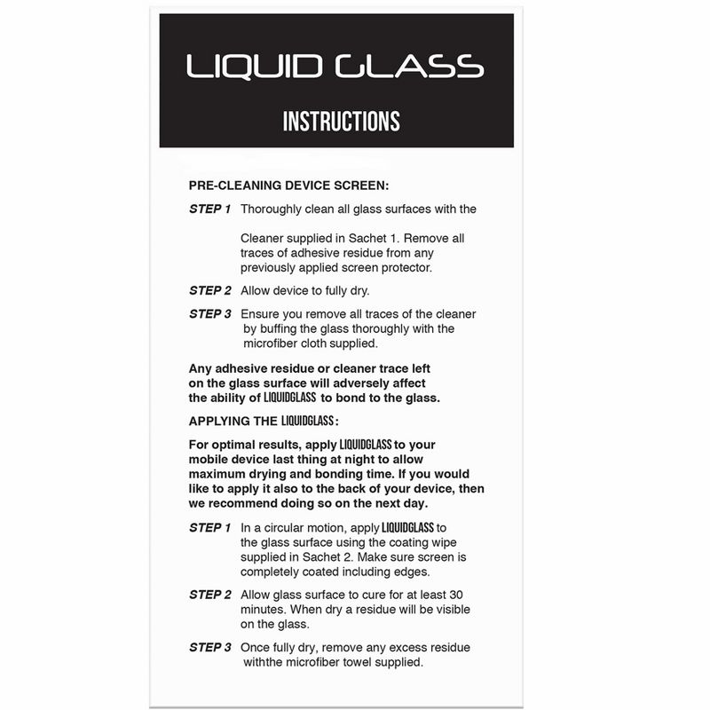 LUVVITT Liquid Glass Screen Protector Invisible Nano Protection for Phone and Tablet Glass Screens, 4 of 7