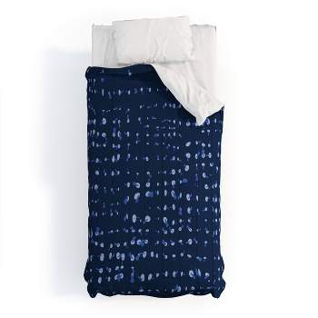 Deny Designs Mirimo Denim Mod Mood Comforter Set Dark Blue Denim