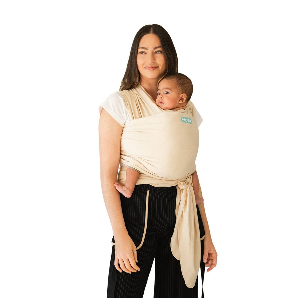 Photos - Baby Safety Products Moby Classic Wrap Baby Carrier - Sand Dollar