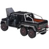 Mercedes Benz G63 AMG 6x6 Gloss Black with Carbon Accents 1/18 Model Car by Autoart - 2 of 4