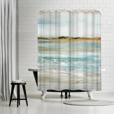 Americanflat Retrospective I by Pi Creative Art 71" x 74" Shower Curtain