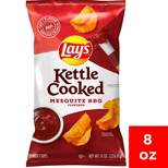Lay's Mesquite BBQ Flavored Kettle Cooked Potato Chips - 8oz