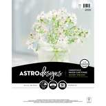 8.5"x11" 50-Sheet Bright White Cardstock 65 lb- Astrodesigns
