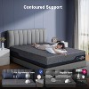 PERLECARE 10" Queen Memory Foam Mattress for Pressure Relief, Cooling Copper Gel Bed in a Box, Graphene fabric heat dissipation, New Version mattress - 4 of 4
