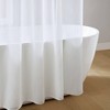 Racxily Sheer Shower Curtain Modern Bathroom Window Curtain Liner - 3 of 4