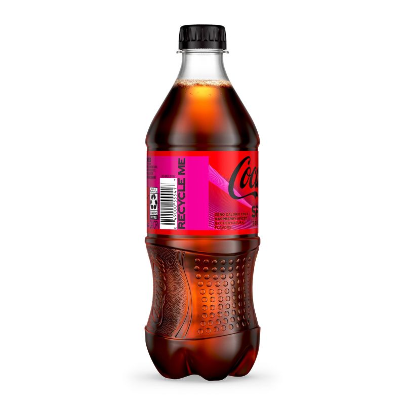 Coca-Cola Spiced Zero Sugar - 20 fl oz Bottle, 3 of 9
