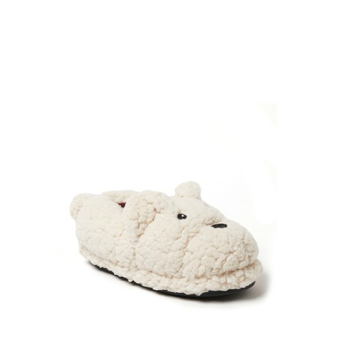 Dearfoams Kid's Emery Critter Closed Back Animal Slipper - image 1 of 4