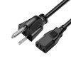 6 Ft 3‑Prong Indoor Extension Cord ,125V Power Extension / Outlet Extender,Extension Cord,Power Extension Cord - 2 of 4