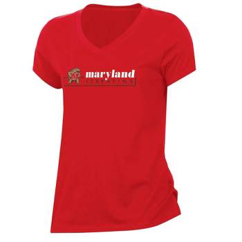 NCAA Maryland Terrapins Women's V-Neck T-Shirt