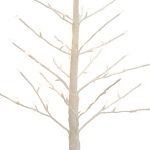 LED Twig Tree – 36" Glittered Lighted Christmas Accent by Melrose - 1 of 3