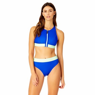 Coppersuit - Women's Banded Halter Longline Bra Swimsuit Top : Target