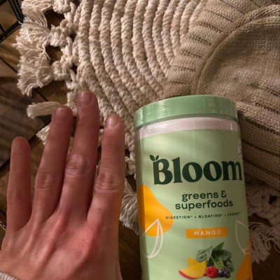 Bloom Nutrition Greens & Superfoods Powder, Mango, 25 Servings 