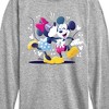 Boys' - Disney - Mickey Minnie Kiss Long Sleeve Graphic T-Shirt - image 2 of 4