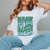 Simply Sage Market Women's Go Planet Short Sleeve Garment Dyed Tee - 2 of 4