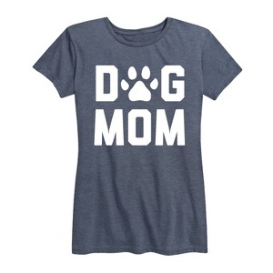 Women's - Instant Message - Dog Mom Short Sleeve Graphic T-Shirt - 1 of 4