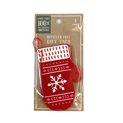 Mitten Felt Gift Tag - Garven