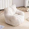 GDFStudio May Modern Corduroy 37" W Bean Bag Chair - 2 of 4