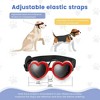 Dog Love Shaped Sunglasses Fashionable Vintage Anti-uv Sun Glasses Goggles Eye Wear - 4 of 4