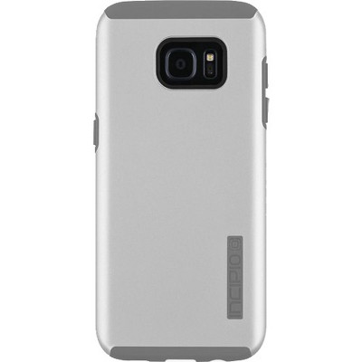 Incipio DualPro Shock-Absorbing Case for Samsung Galaxy S7 Edge (Iridescent Grey/Grey)
