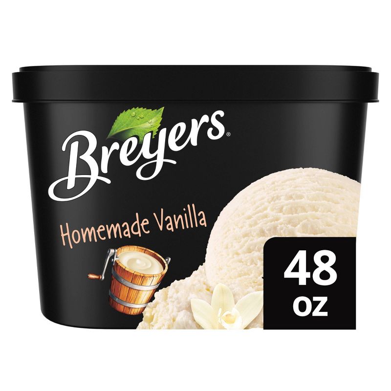 Breyers Homemade Vanilla Ice Cream - 48oz, 1 of 9