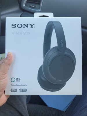 Black - Bluetooth Target Sony Headphones Whch720n Noise-canceling : Wireless