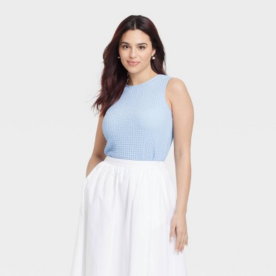 Women's Textured Tank Top - A New Day™