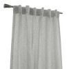 Commonwealth Legacy Trenton Light Filtering Dual Header Curtain - Grey - image 3 of 4