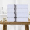 Premium Cotton Solid Plush Heavyweight Hotel Luxury Towel Set by Blue Nile Mills - 2 of 4