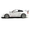 Porsche 911 GT3 RS 4.0 White 1/18 Diecast Car Model by Bburago - 3 of 4