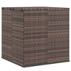 Cushion Box Brown Gradient PE Rattan Large Cushion Box - 2 of 4
