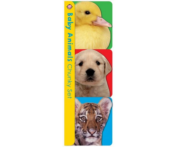 Chunky Pack: Baby Animals Chunky Set - (Chunky 3 Pack) by  Roger Priddy (Board_book)