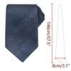 INSPIRE CHIC Men's Striped Regular Contrast Color Necktie - 2 of 4