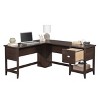 Sauder Summit Station L Desk Cinnamon Cherry - 2 of 4