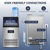 RAPSUAR 17in.120 lbs./24H Built-in/Freestanding Commercial Ice Maker With 30 lbs. Storage Bin - 2 of 4