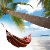 Unique Bargains No Stick Double Hammock 102.36" Length 1 Pc - 2 of 3
