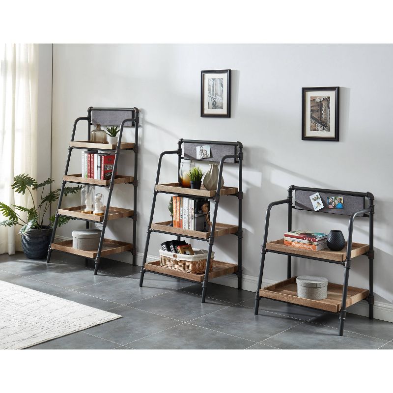 Mack Rustic Bookcase Light Copper - HOMES: Inside + Out, 4 of 5