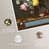 Art Remedy Ambrosius Bosschaert the Elder - Bouquet of Flower in a glass vase Classical vintage floral vase wall art Framed - 3 of 3