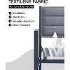 Set of 2 Aluminum Stackable Patio Chairs – Outdoor Dining Chairs with Breathable Textilene Fabric for Deck, Backyard, and Garden - 4 of 4