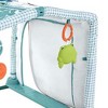 Fisher-Price 3-in-1 Crawl & Play Activity Gym with Mirror, Frog Rattle, Snail Teether, Crinkle Garden Gnome and Watering Can for Newborn to Toddler - 3 of 4