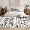 Boersma 5x7 Machine Washable Area Rug – Boho Moroccan Carpet, Soft & Non-Slip Large Rug for Living Room, Bedroom, Kids Room, Office, or Dining Room - 4 of 4